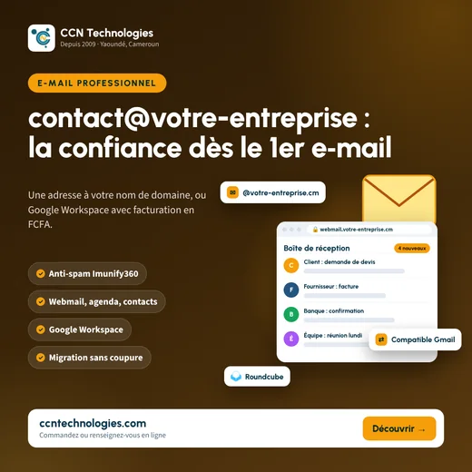Kit affilié CCN Technologies : email pro